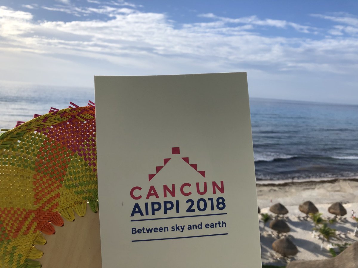 Ready for Day1 of #AIPPI2018 in Cancun. Looking forward to four days of interesting discussions around IP and meeting new and old friends!
