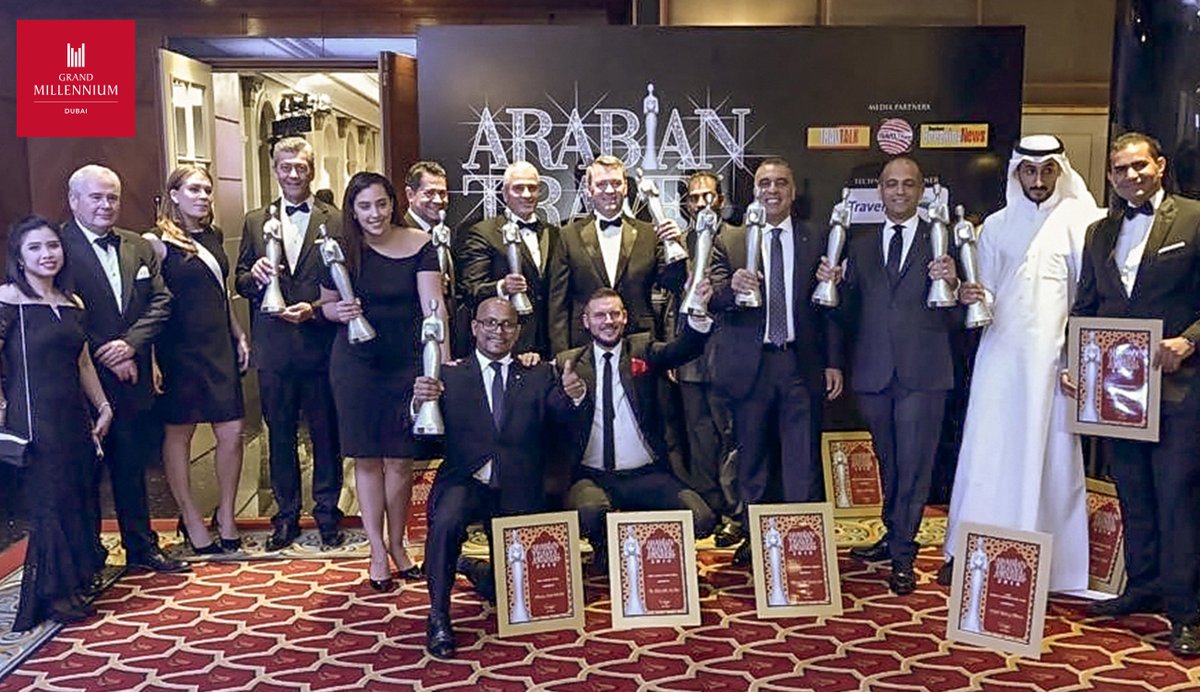 Congratulations to all Millennium Hotels &amp; Resorts for Bagging 11 awards at the prestigious #ArabianTravelAwards ceremony. #MillenniumHotels #MillenniumMEA #MyDubai #MyMillennium