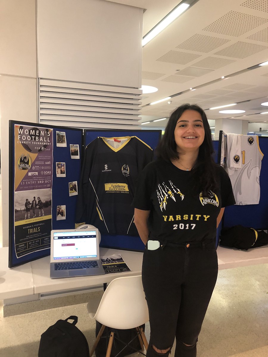 UWSUWF's tweet photo. We had a great freshers and we hope you did too! Can’t wait for trials on Wednesday and ready for the new season ⚽️ #dragons! https://t.co/9O4IGCRNFG
