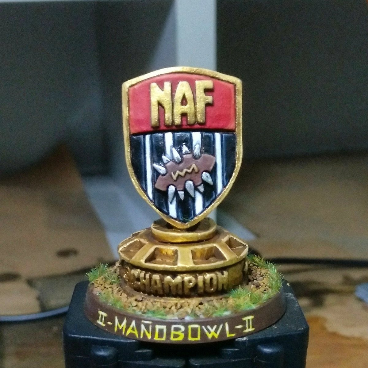 Atalaya_Vigia's tweet photo. ✅ Damos por finalizada la #MañoBowl18 ‼️
Gracias por participar, por colaborar, por patrocinar o por venir a vernos!
#Bloodbowl @OfficialNAF @JugandoenZgz @Whilou @Lemariont @aurebesh @DocOcio @funnymonkeythgs #GtsZgz @BbHungrytroll #OldCastle #JcStudios @CampingZaragoza https://t.co/vEqHKbv8uM