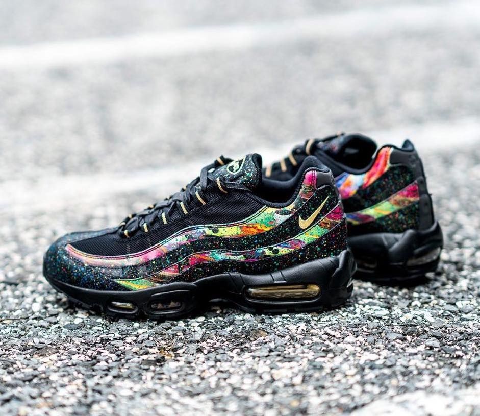 air max 95 black multicolor