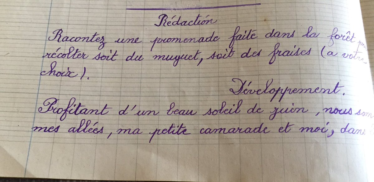 coucou564's tweet photo. Extraits d'un cahier CM2 de 1936 de ma cousine aujourd'hui âgée de 94 ans, fille de modestes paysans. 

Elle quitta l'école de son petit village du Calvados à l'âge de 12 ans pour travailler dur à la ferme et ce jusqu'à sa retraite. 

#ÉcoleDAutrefois .. 💙 https://t.co/lDGk7UE56d