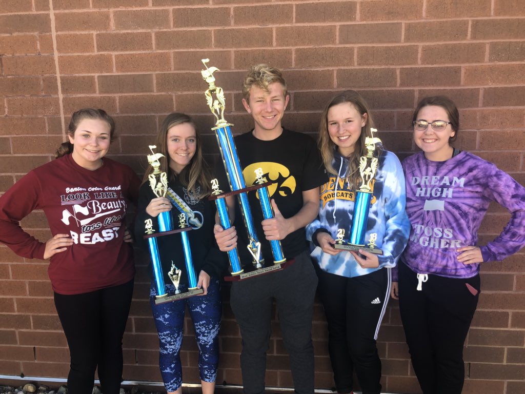 Great weekend! The biggest trophy here was the biggest one awarded yesterday. Only trophy given out beyond the places. It’s the Herb Streitz Award for the band that best exhibits the pride, spirit, enthusiasm, friendliness & unity of high school band persons. #thisstuffmatters