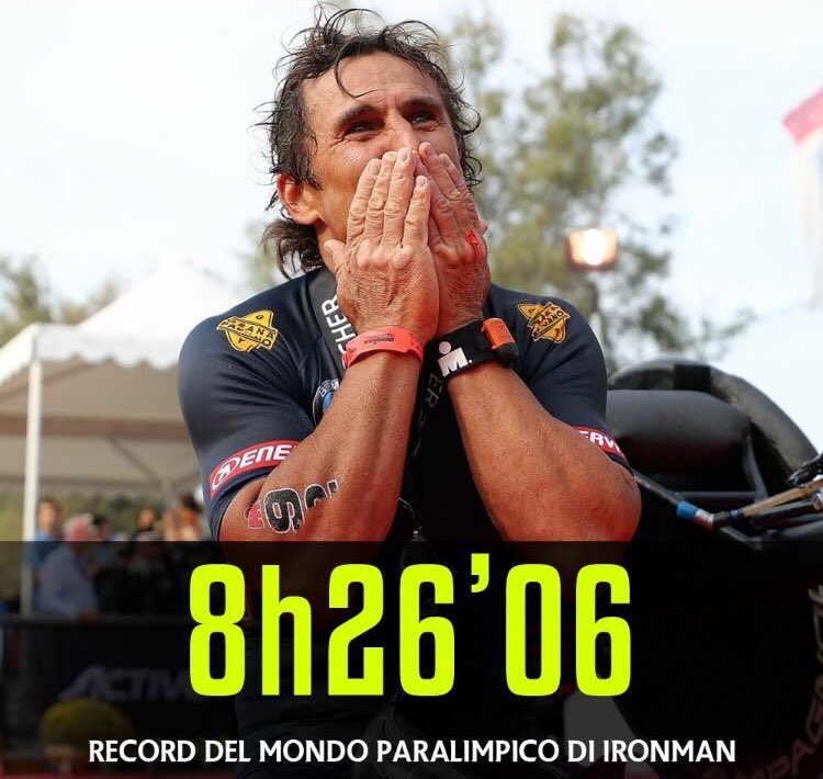 LuciaTellone's tweet photo. ...quando pensate di avere problemi e che tutto va storto...
Ricordatevi di #Zanardi... un #uomo oltre lo #Sport...una #Leggenda
#Orgoglio #IronMan https://t.co/UIGd2M5ktm
