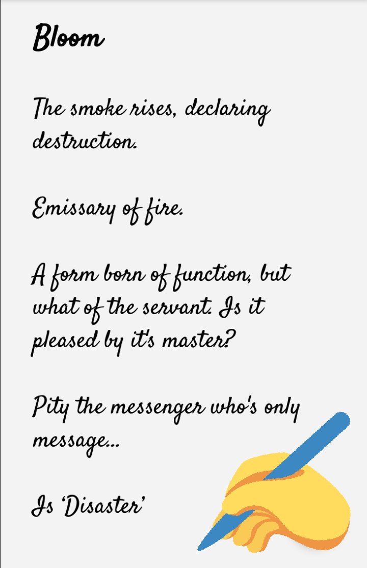 Protagonist on Twitter ""I can see that... For me it was partially in