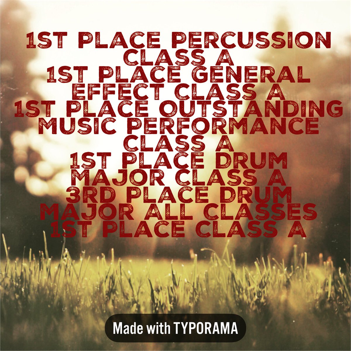 WWSBands's tweet photo. Great job by Tiger Marching Band yesterday! ⁦@dave_claypool⁩ ⁦@WWSActivities⁩ #wwsband #tmb #wwsmb #wwscg https://t.co/sOXVAvlCZl