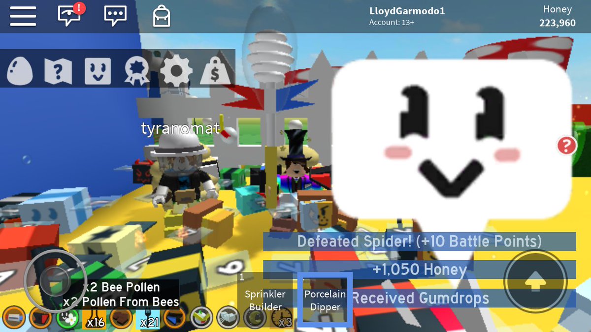 Very Scary Name On Twitter New Emergency Code Trolled By Onett Roblox Bee Swarm Simulator Https T Co 7l6xvw2cdk Via Youtube - roblox bee swarm simulator honey dipper