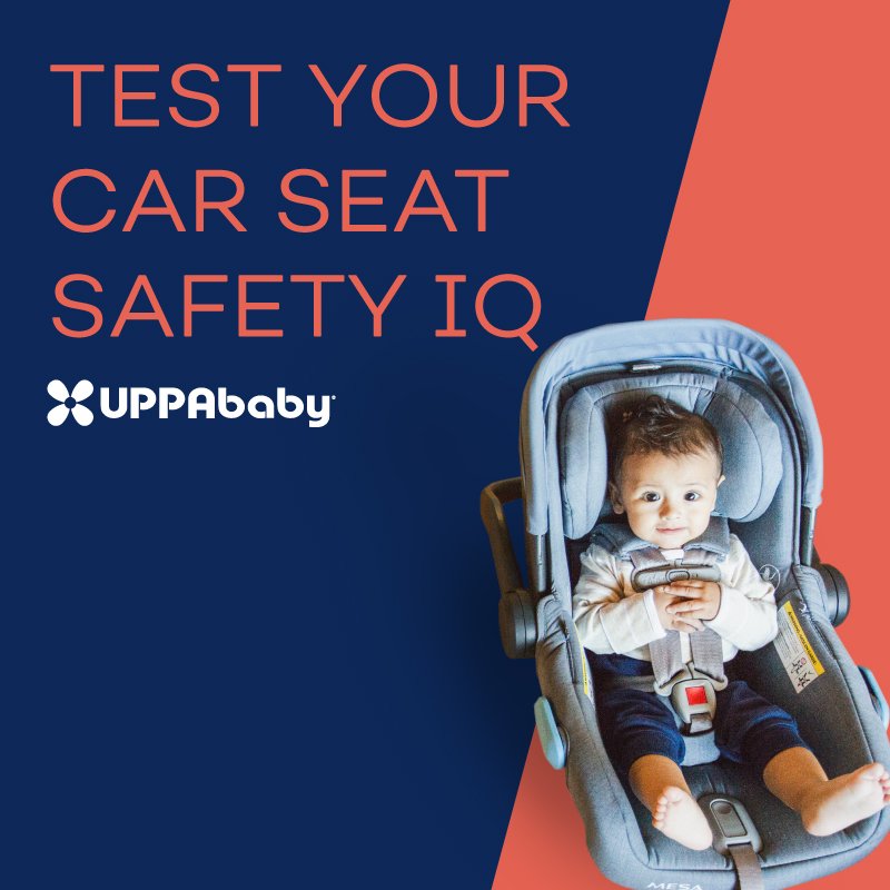 UPPAbaby's tweet photo. It's National Child Passenger Safety Week!🚗💺⚠️ Are you a #carseat #safety whiz? Take our #quiz to find out if you know the facts, and how to keep baby safe every single ride. Test your knowledge here: https://t.co/GAAt1Ue7xh #cpsweek2018 #babysafetymonth https://t.co/fvfv5qiPcH