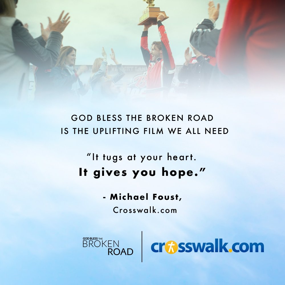 Do you have plans for after #church today? Don't let your #celebration of #God's #glory stop when the sermon ends, take your #family to see God Bless the Broken Road in theaters! Find a theater near you here: bit.ly/GBBRTickets #GBBR

<a href="/crosswalk_com/">Crosswalk.com</a>  crosswalk.com/culture/featur…