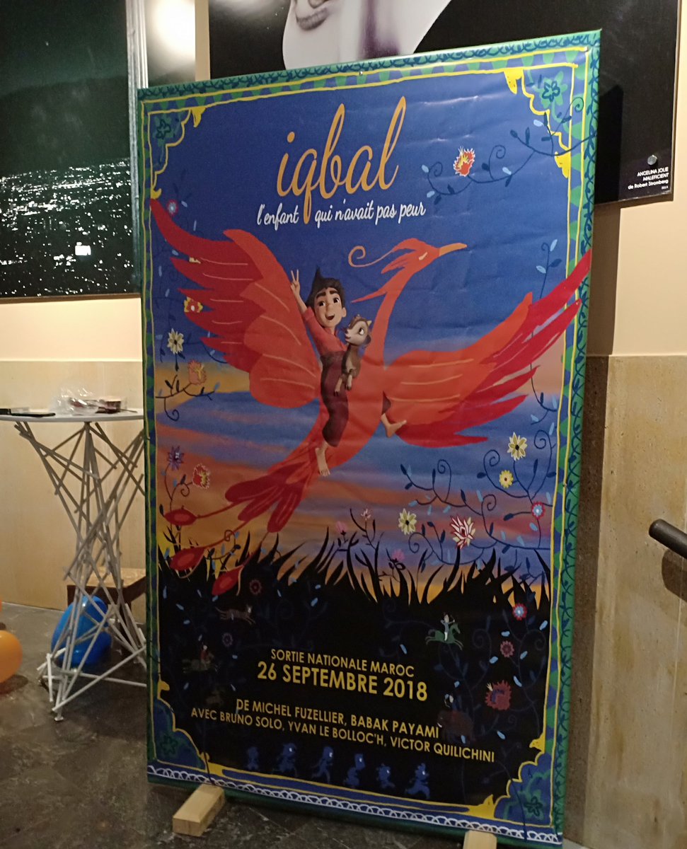 CINEATLASMA's tweet photo. Iqbal, l'enfant qui n'avait pas peur en sortie nationale le 26 septembre au CINEATLAS RABAT COLISEE ! https://t.co/rPc3Y2i6Qk