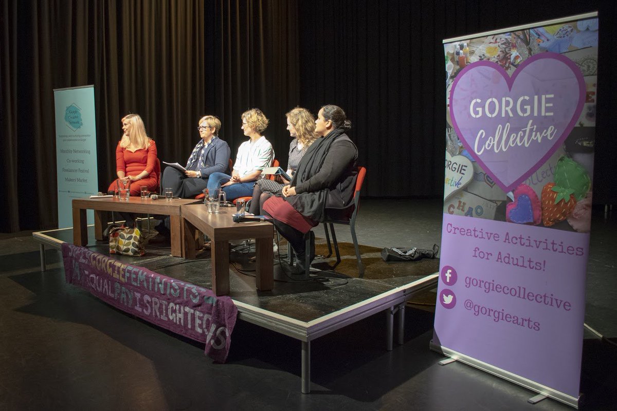 gorgiearts's tweet photo. Photos from our lively discussion about diversity, inclusion and intersectional #feminism earlier this week!
 
 Thanks to the panel incl. two of our own elected officials, Cllr @ashleyannotate and MP @joannaccherry, for their inspiring words 💜👏
 
 #Gorgie #feminist #community https://t.co/GaM5qKk9If
