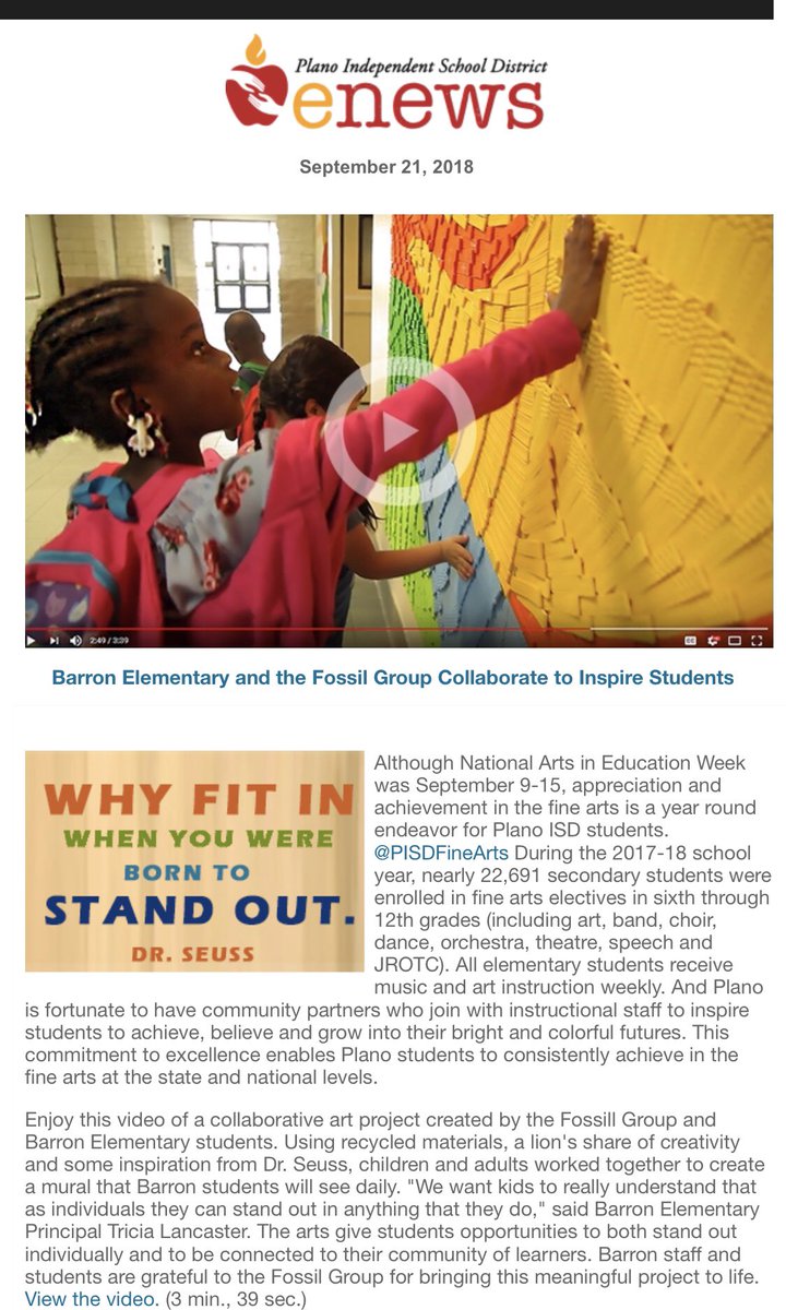 PISDFineArts's tweet image. m.youtube.com/watch?v=NOEl9O… #pisdcreatesart @Plano_Schools