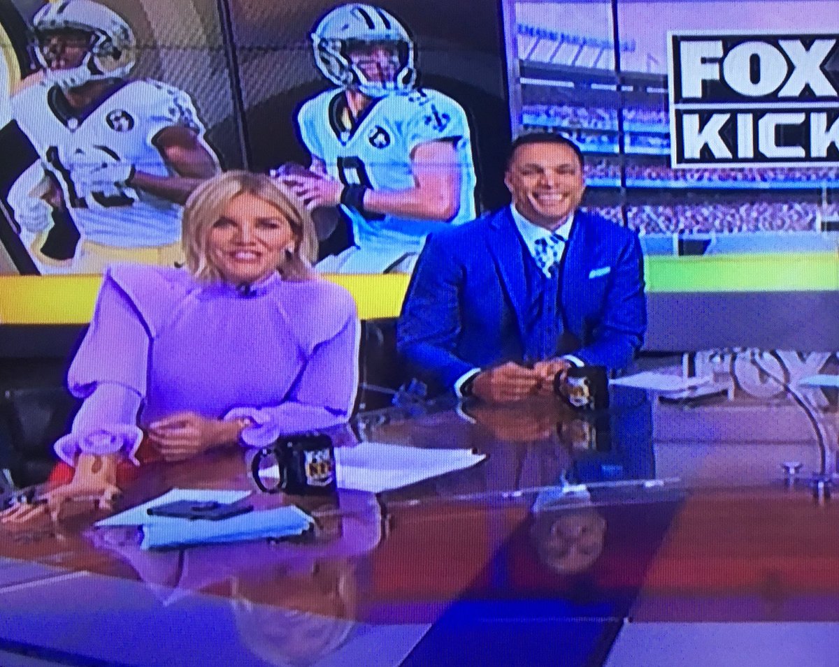 IamEvilTebow's tweet photo. Charissa Thompson out here dressed like she’s on the Handmaid’s Tale. Show some of those amazing titties! https://t.co/Dsqmhr2bMC