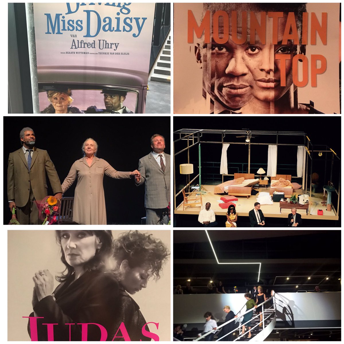 Dank @senftheater voor de prachtstart van het Theaterseizoen met Mountaintop, Judas en Driving Miss Daisy. Genoten!