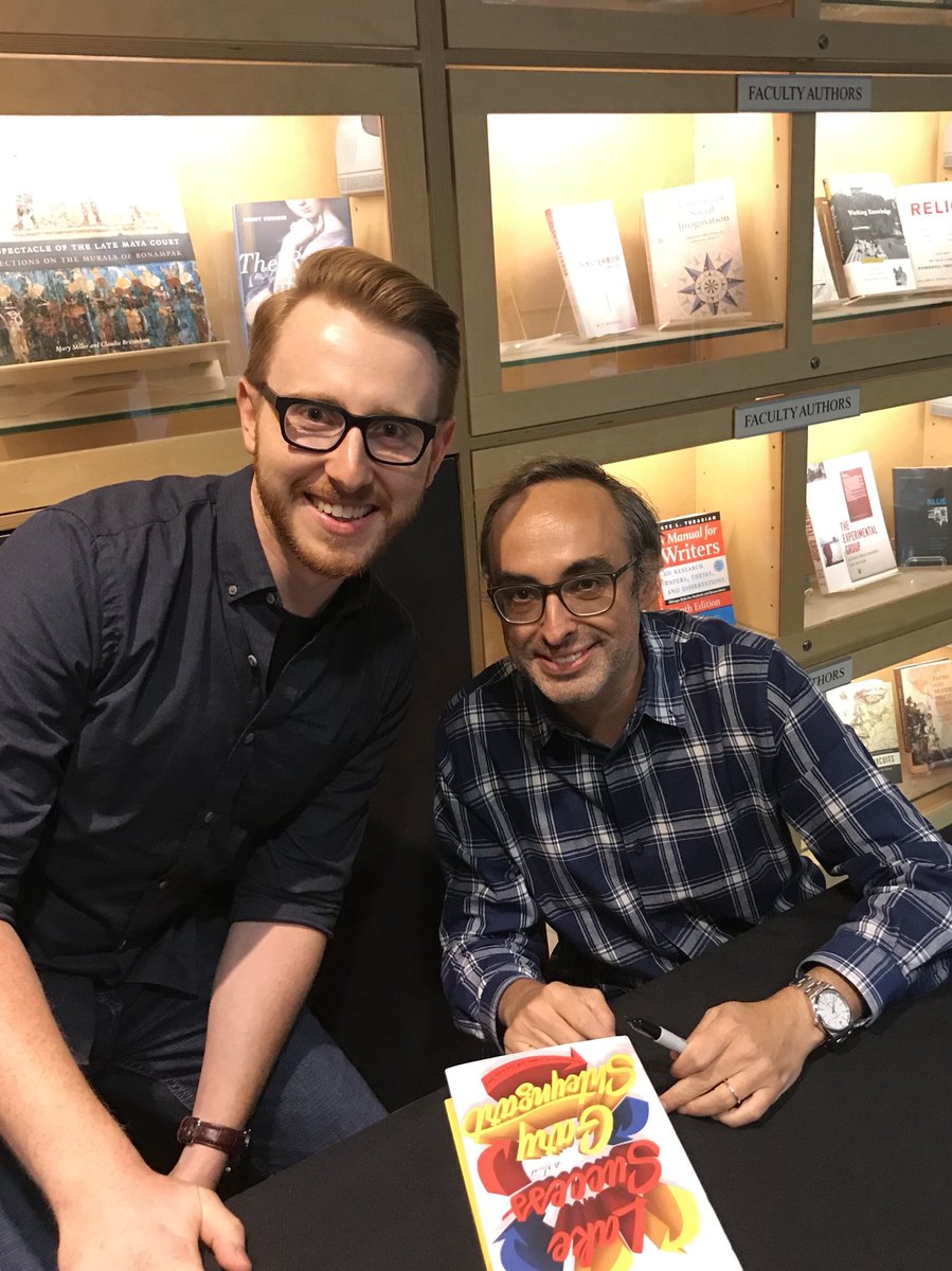 levkalmens's tweet photo. @Shteyngart set a trend in signing my copies of his books. 

Lenin 4ever (Little Failure, 2014)
Ben Bernanke Forever (Lake Success, 2018) https://t.co/G0Khw4XTrl