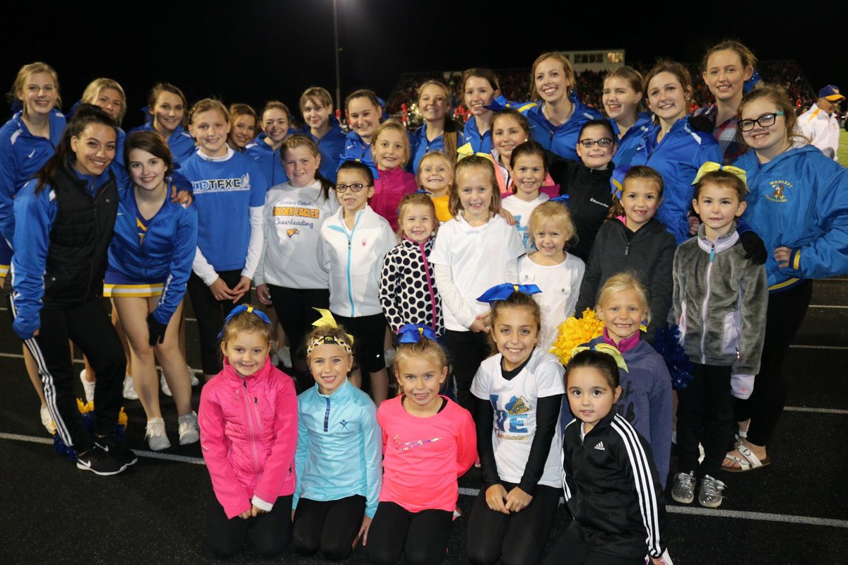 Thank you to everyone who participated in the 2018 WCHS Cheerleading Mini Clinic 💙💛🦅🏈 #Eagles #FutureEagles