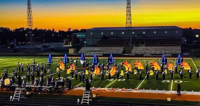 LC Marching Band had a great Saturday at the Fremont/Midlands show case. They had a clinic in the afternoon and their evening performance earned them the Best Drum Major award and the Espirit de Corps award. Go band! #ExcellenceLC