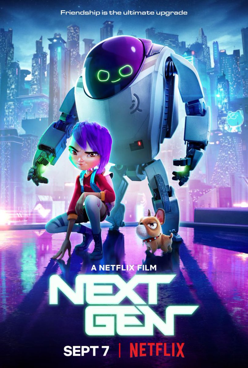 alexandrogalvez's tweet image. Muy buena la peli #robot7723 #NetflixLA 😀