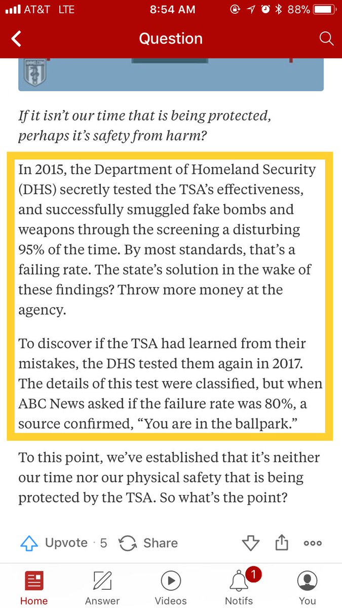 ImJenZhu's tweet photo. Flights delayed &amp; I’m sitting here researching the effectiveness of the #TSA and WOW!! 😳😳😱😱 https://t.co/ZTIDcl4PwV
