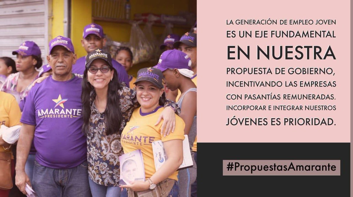 #PropuestasAmarante