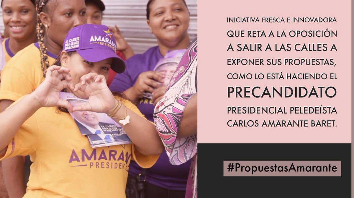 #PropuestasAmarante