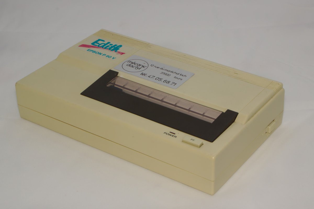 MuseeMinitel's tweet photo. Ce week-end c'était séance photo, histoire de (re)-découvrir les imprimantes pour #Minitel  !

https://t.co/25GjXATD6a

cc @EPSON_fr https://t.co/sm1x5Y3z5f