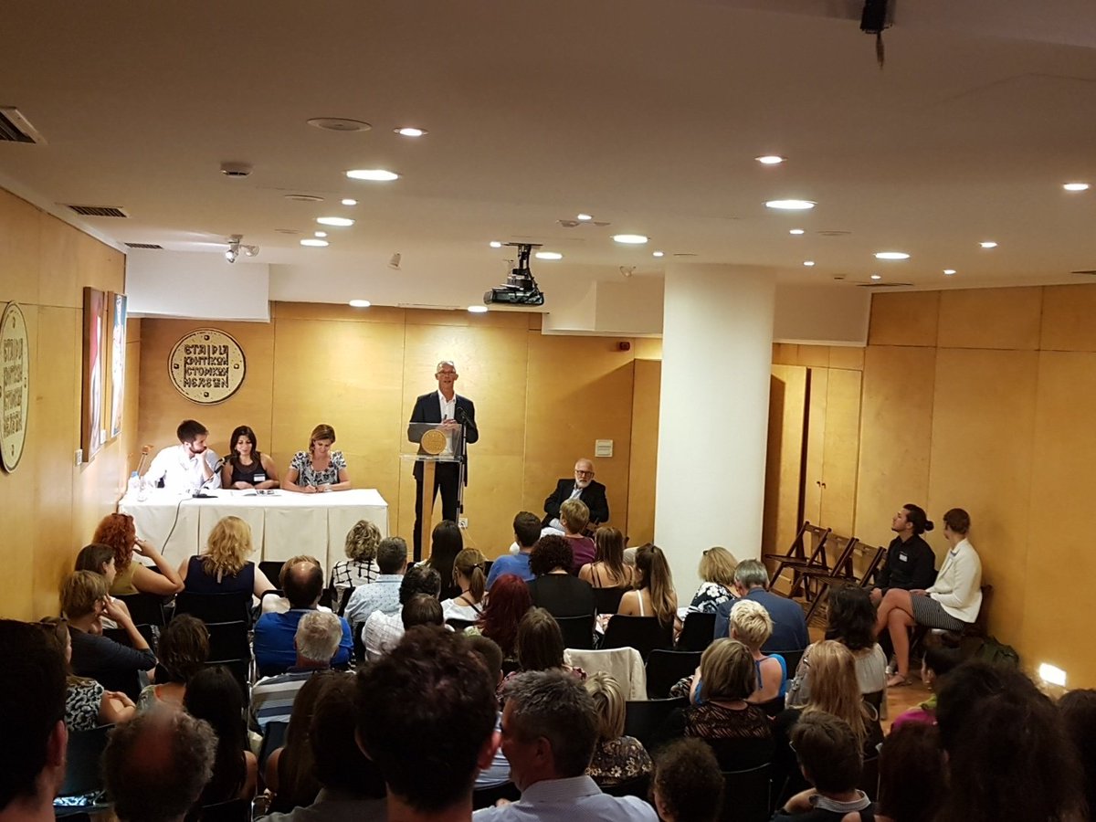 ale_mereu's tweet photo. Opening session of pre-conference #EFPC2018 https://t.co/UnjWLVwX91