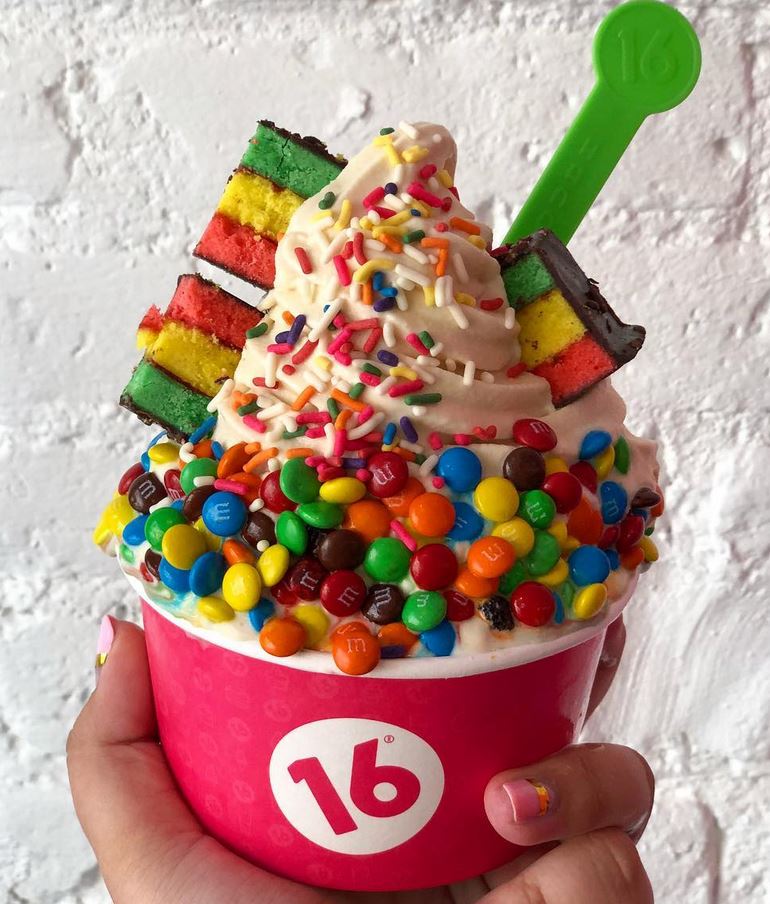 FtLeeRestWeek's tweet photo. Finish each day with  frozen yogurt at 16 Handles and receive 16% off when you mention “Restaurant Week” at the register from September 24 - 30. Visit 2010 Hudson Street for this sweet Restaurant Week offer. #FLRW #DineFortLee #FortLee https://t.co/E7Z2nuMCba