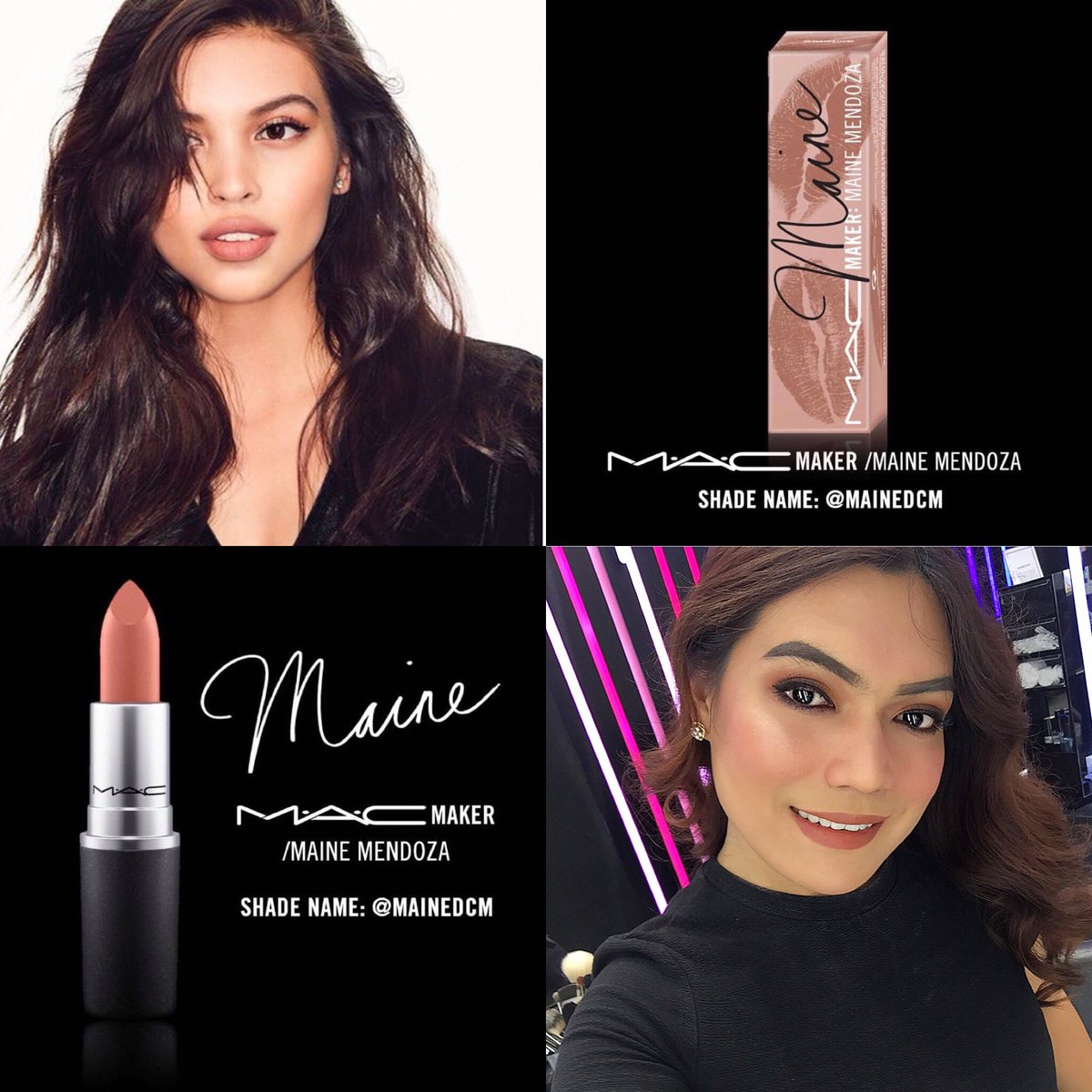 ClaireNg1's tweet image. Thank u so much for today loves💕 #mainedcmForMAC lippies was a blast!!!💄😍👏🏻👏🏻👏🏻 for those who are asking yes we still have more for u at MAC MOA! 😊 see u again tomorrow! For the love of #mainedcm 💄wooohooooo!!! #MainedcmMacMaker #MainedcmMACMakerNationwide #maine