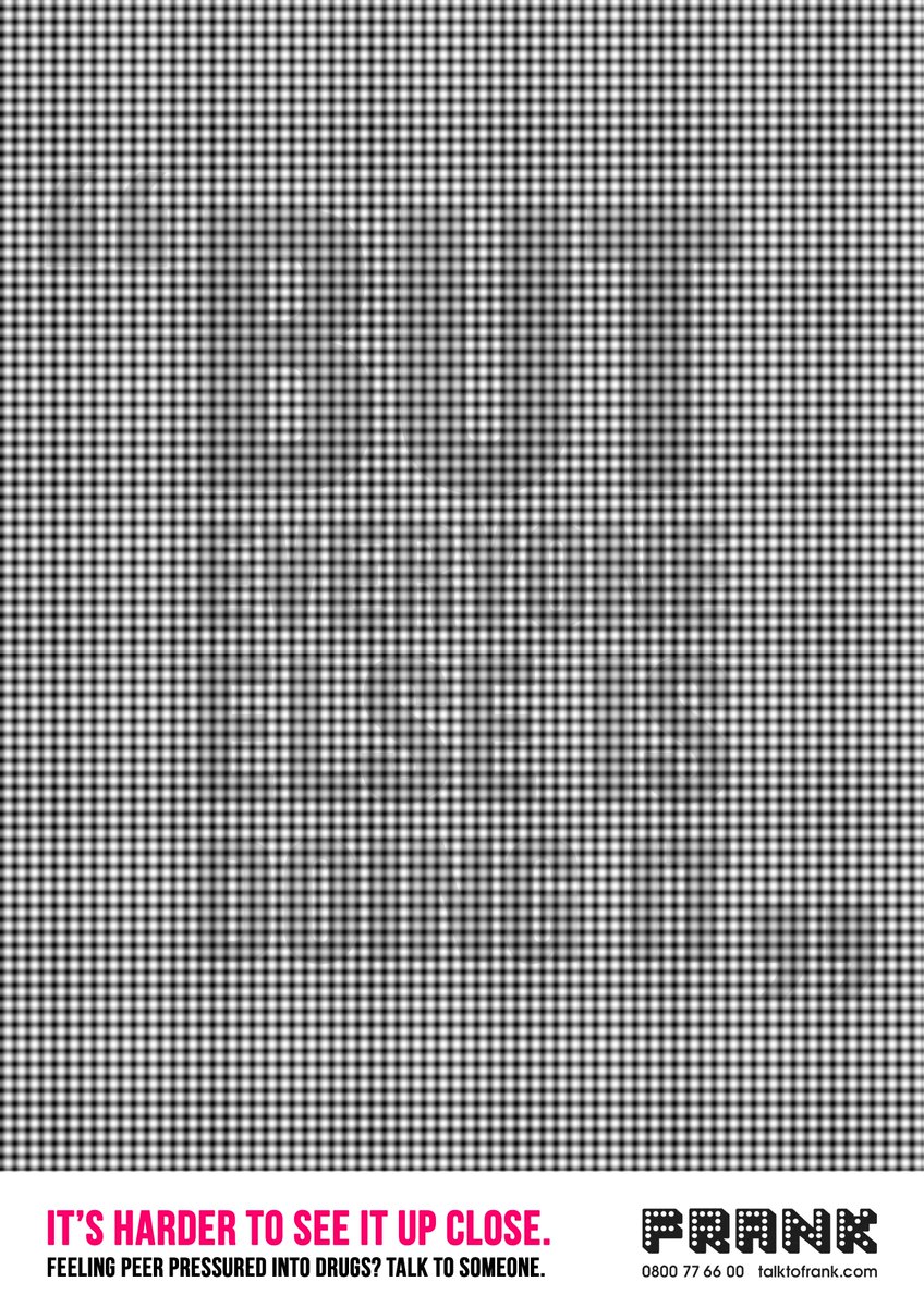 Prosocialnet's tweet image. Frank - The Illusion of Peer Pressure. Stepping back to see things better can really help kids to deal with drug abuse. ow.ly/HfpP30lW3tn