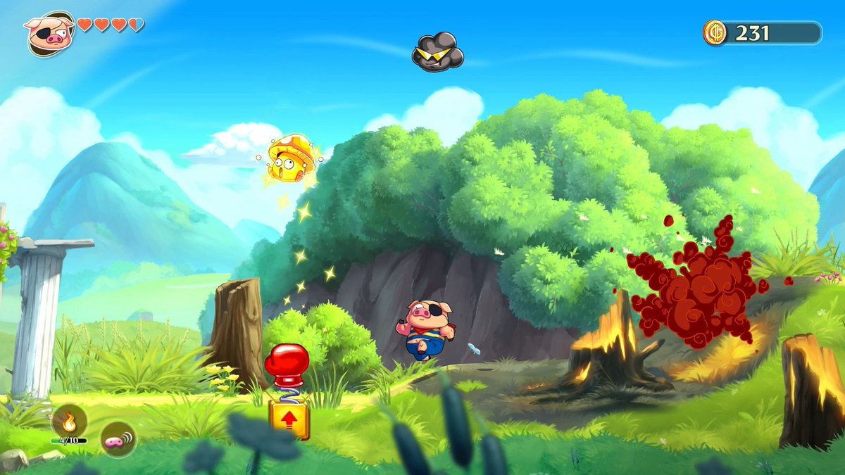 FDG_Games's tweet photo. Our philosophy for the game design of #MonsterBoyGame: No repetitive stuff, focus on fun, surprise the player often, no grinding. Just Play thoroughly and you’ll be able to 100% the game without putting additional time into farming coins or anything #NintendoSwitch #PS4 #XboxOne https://t.co/PwCDFJUZvy