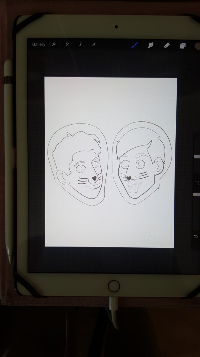 hervoniasketch's tweet photo. I am working on Dan and Phil stickers for PINOF 10!!!!
#danhowell #danisnotonfire #phan #phillester #phandom #amazingphil #lessamazingphil #pinof #interactiveintrovertstour #interactiveintroverts #phanart @danielhowell @amazingphil #stickers #Wip #drawing #procreate #lineart https://t.co/c0wsr1YBYQ