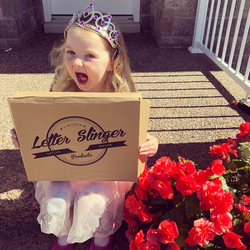 Letter_Slinger's tweet photo. LAUNCH DAY!  After a crazy busy summer we are finally launching our new company, Letter Slinger!  Grab your Exclusive 20% off launch coupon and get your own Vintage Felt Letter Board while supplies last! Coupon code - XLXMB5RL   Link to product- https://t.co/fSX5YHY9oV https://t.co/aMexa12Ogz