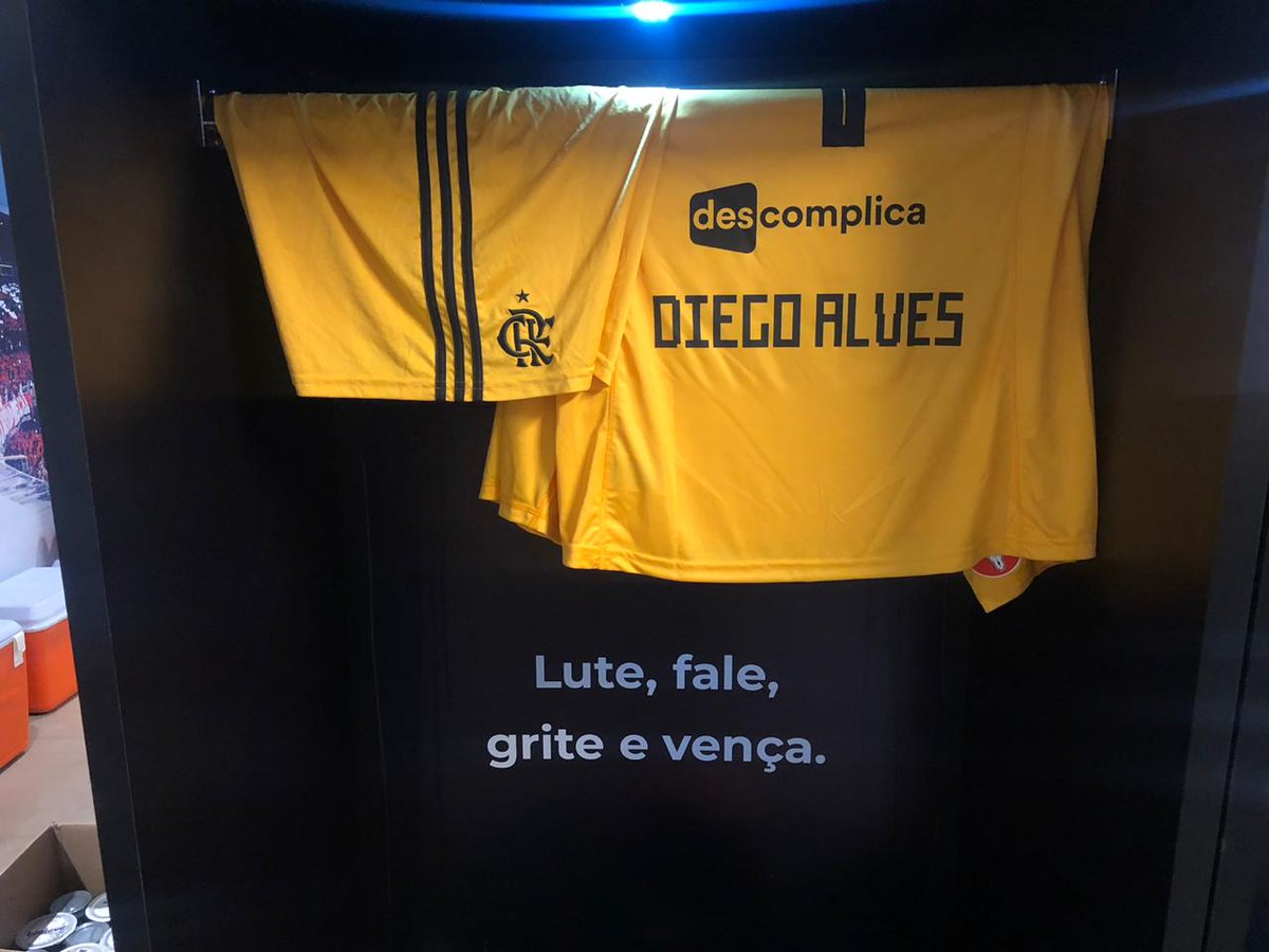 Vestiário do Flamengo está pronto para partida contra o Atlético-MG; veja fotos Vestiário do Flamengo está pronto para partida contra o Atlético-MG; veja fotos