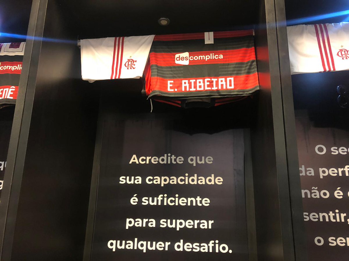 Vestiário do Flamengo está pronto para partida contra o Atlético-MG; veja fotos Vestiário do Flamengo está pronto para partida contra o Atlético-MG; veja fotos