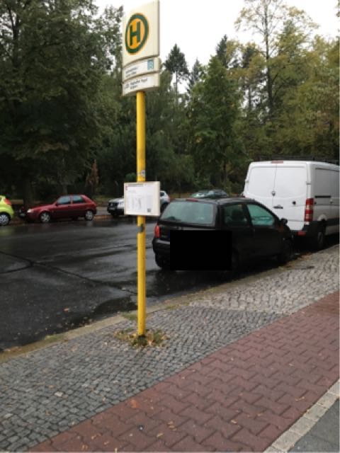 Wieder ein #Falschparker in #Berlin in Holländerstraße: #WegDa! 23.09.2018