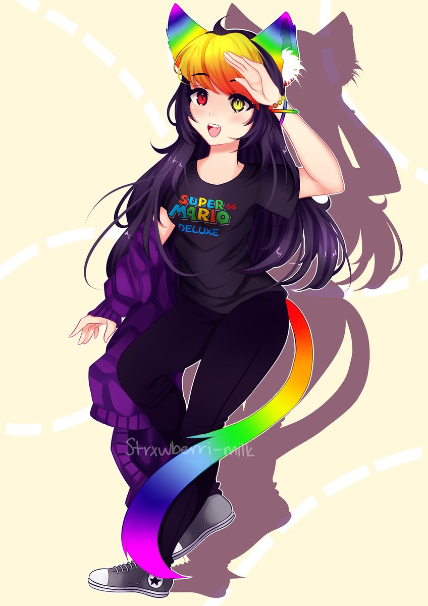 Minkii On Twitter A Commission For Ray Ray Anime