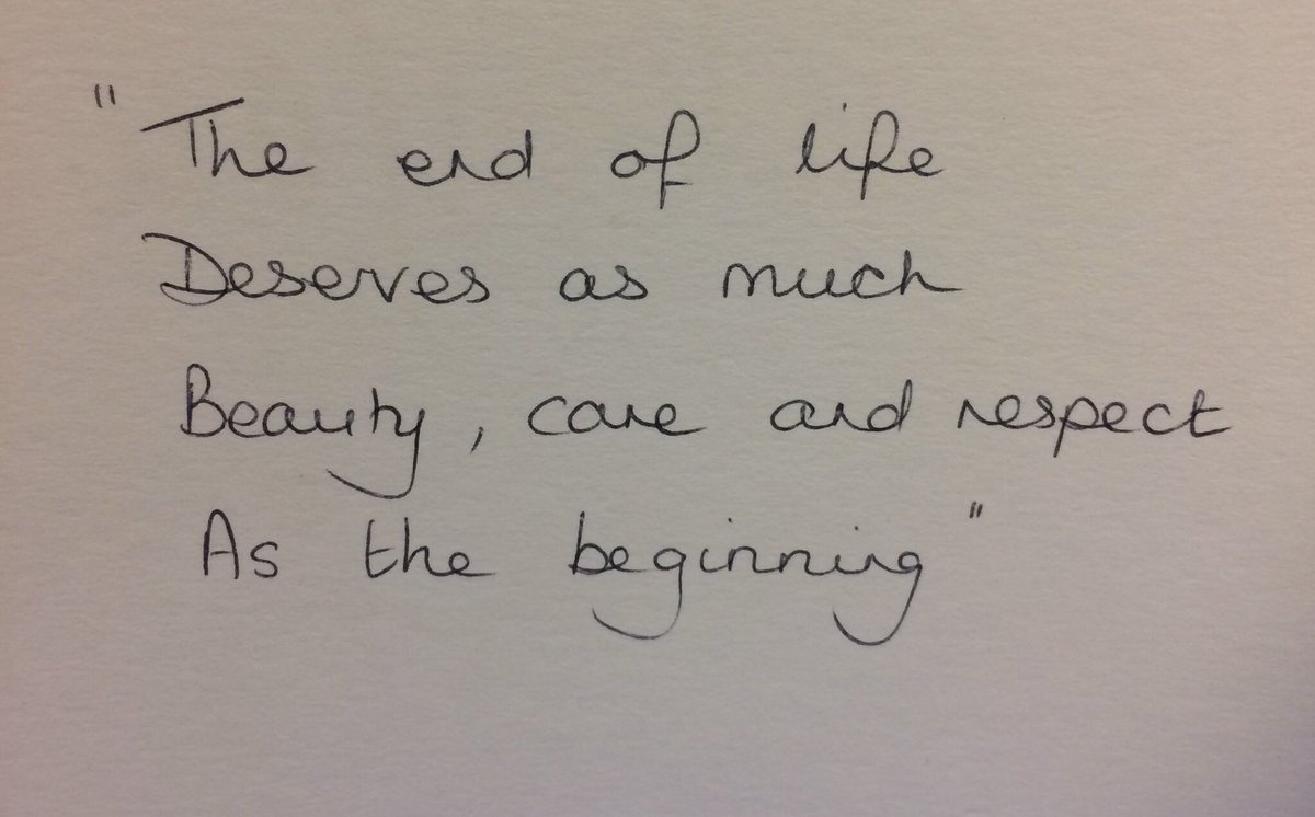 #ThinkBIGSundayWithMarsha “The end of life deserves as much beauty, care and respect as the beginning” ~Russ @LifeNowCharity <a href="/stephensloss/">Stephen Sloss</a> <a href="/CCG_UK/">Creative Communities Group</a> <a href="/CCG_NIG/">Creative Communities Group Nigeria</a> <a href="/NFHW1/">NFHW</a>