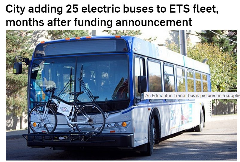 #ElectricBuses - The news flow in the E-Bus market is endless as we are now witnessing the beginning the shift to #electric drive. This is a #BlueSkies #opportunity for the #lithium supply chain.  @CityofEdmonton 
#EnergyTechnologies #EnergyMetals #CleanAir #DownWithDiesel