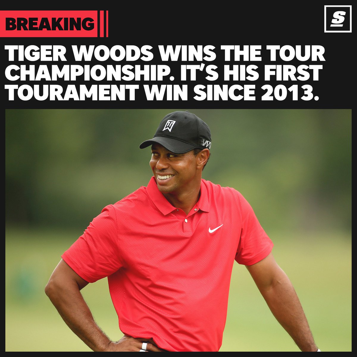 theScore's tweet image. For the 1st time since 2013...

TIGER WINS! #TOURChampionship