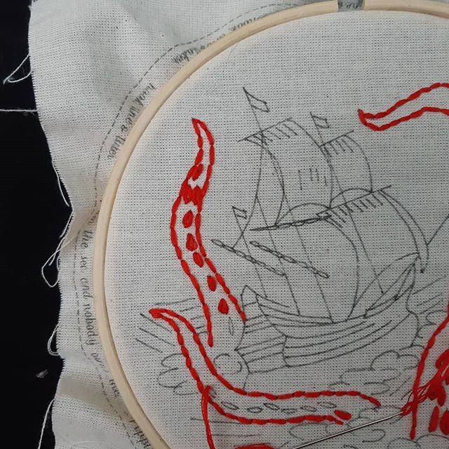 Self care Sunday! Take up a new activity- it had been years since I've picked up embroidery floss &amp; a needle, but <a href="/hooklinetinker/">Hook Line And Tinker - Handmade In The UK</a> makes it so easy to begin! I think crafting is such an important skill to love &amp; share, as my Oma has before me. There truly… ift.tt/2zpBZvo