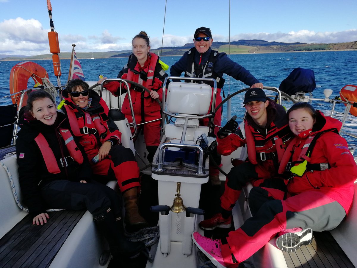 2nd day of amazing sailing with @able2sail Youth Forum. @Portavadie to @KipMarina No less than 2 future Olympians at next year's Special Olpics in Abu Dhabi. What a great bunch.