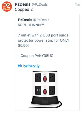 PzDeals is a scammer! tweet media
