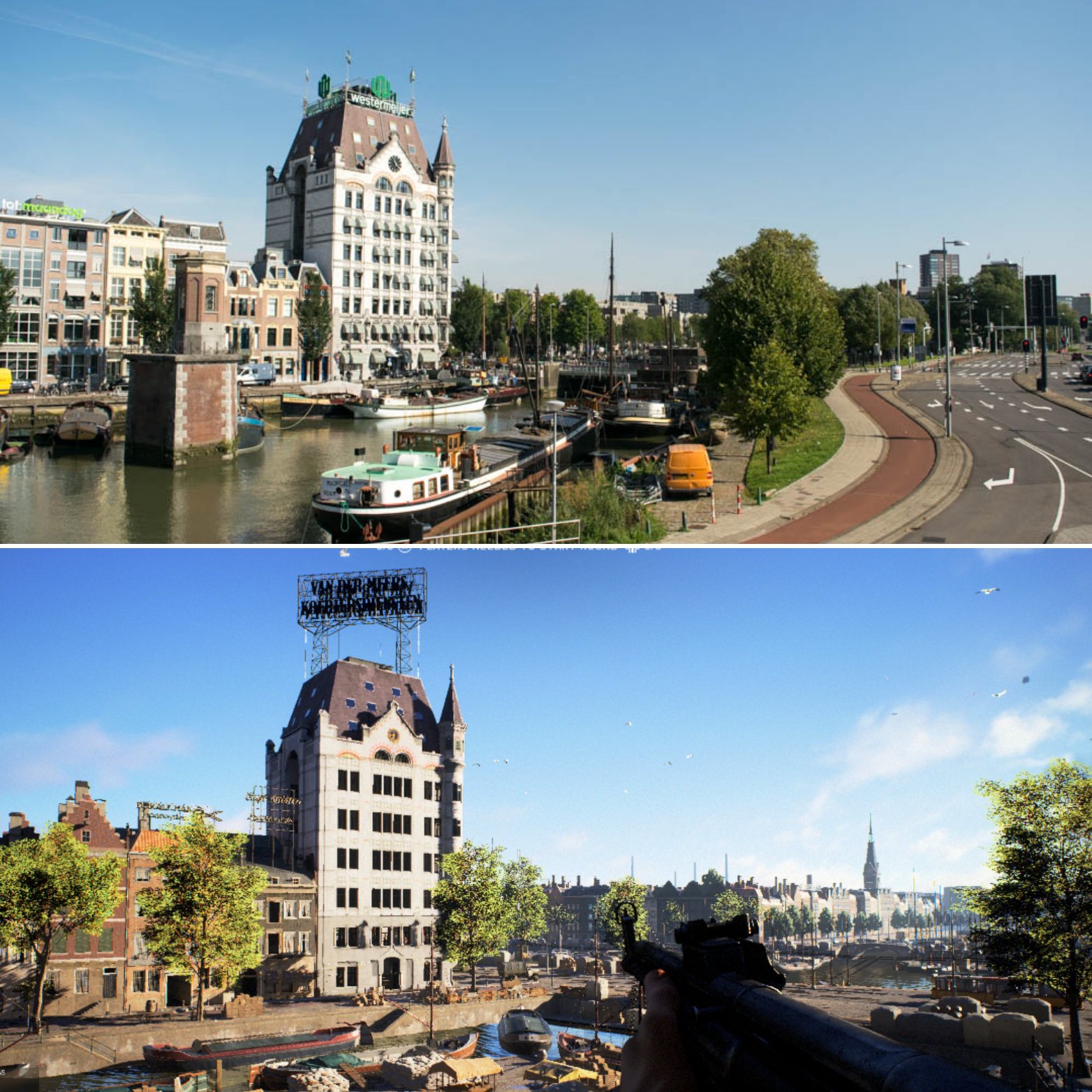 schoonmaken Draaien Wiskundige Twitter 上的 Zoe | Together In Switzerland："Battlefield 5 Rotterdam Map Game  Comparison to Real Life! Click to see all! https://t.co/kFj3m6biO2  #battlefield #travel #rotterdam #bf5 #BattlefieldV #netherlands #ww2  #pcgaming https://t.co/HAMhFyp1Nz ...