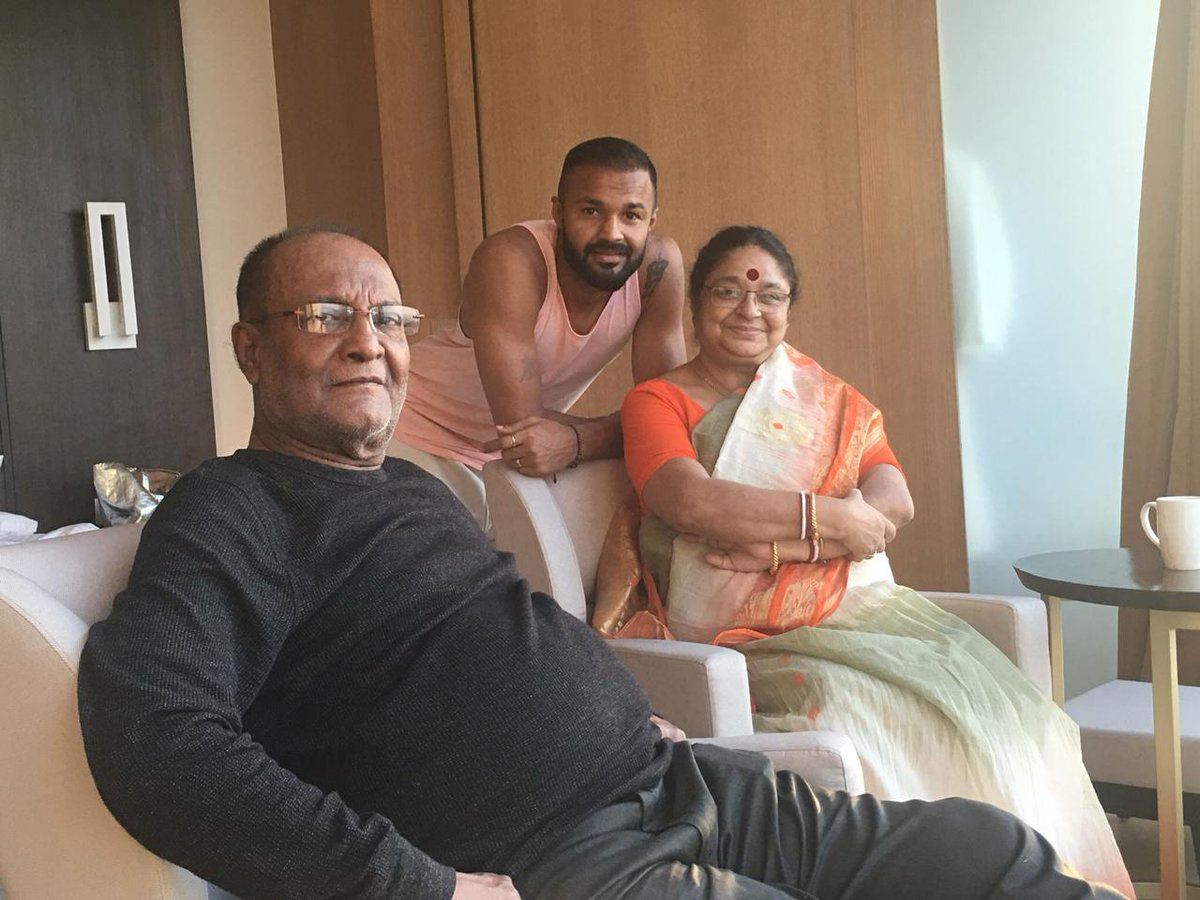 arindamb27's tweet photo. Always wonderful to spend time with my support system, my parents, on a day off from the pitch and training. #FamilyFirst https://t.co/0N0P0FDYDu