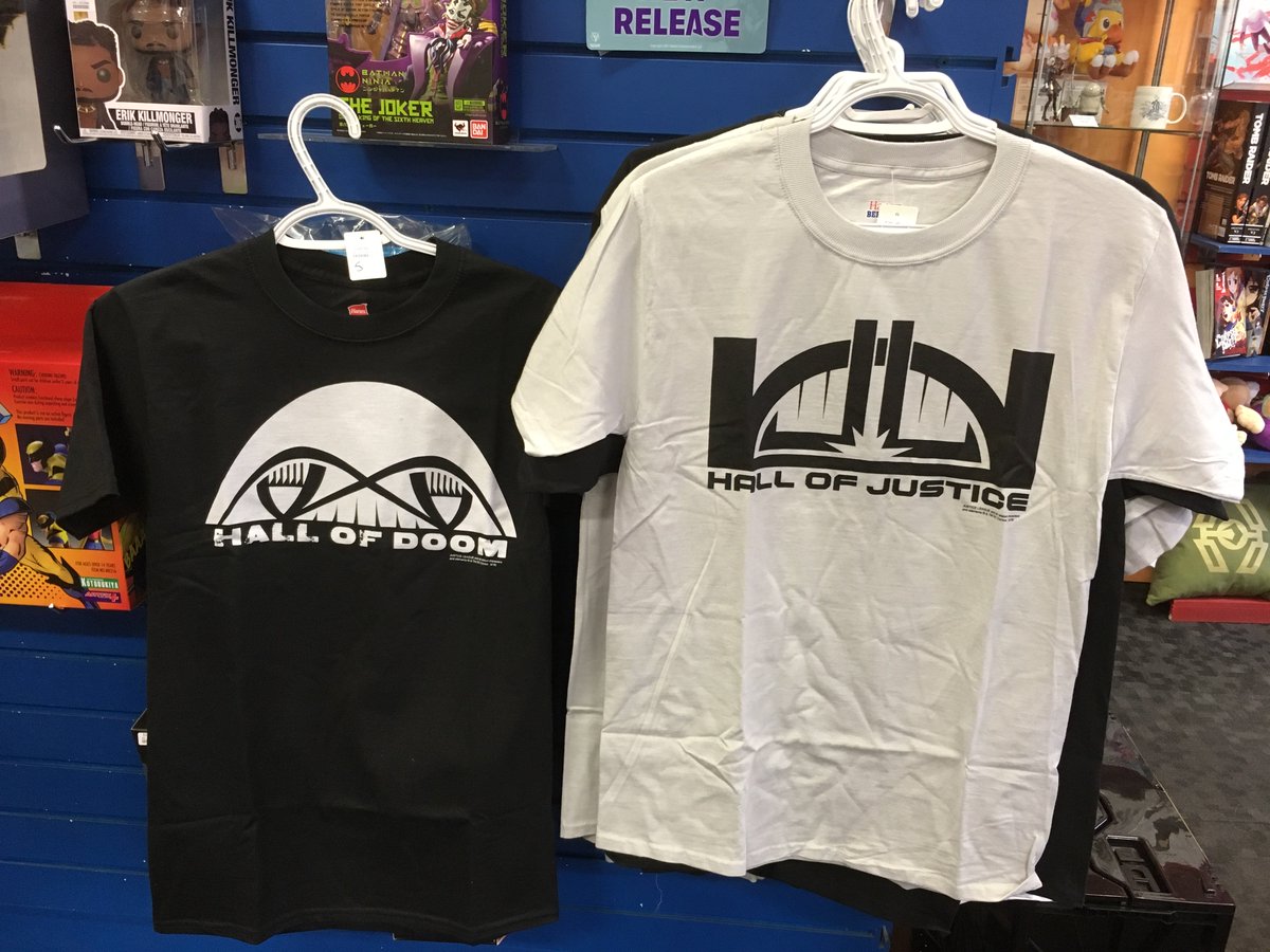 WHComics's tweet photo. Are you Team #HallofDoom or Team #HallofJustice ?
We're kidding, that's a thing we just made up now. But you should totally make #TeamHallofDoom trend just for fun!
BUY THE SHIRT AND SHOW YOUR TRUE COLORS!
https://t.co/4Ig2SobscF https://t.co/y9lw16jY8W
