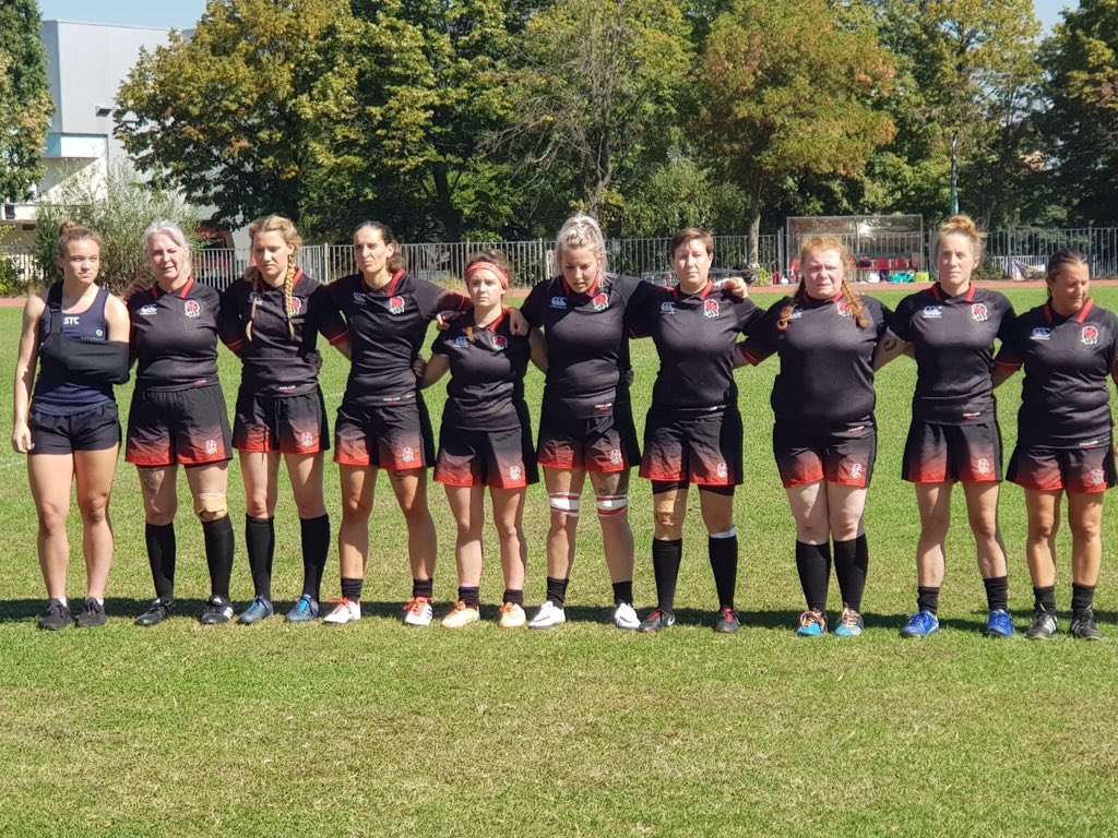 deafrugby's tweet photo. Who said we would struggle to have competitive international fixtures for our ladies #bulgaria #silentrugby #disabilityinsport https://t.co/tSbRHnVYh2