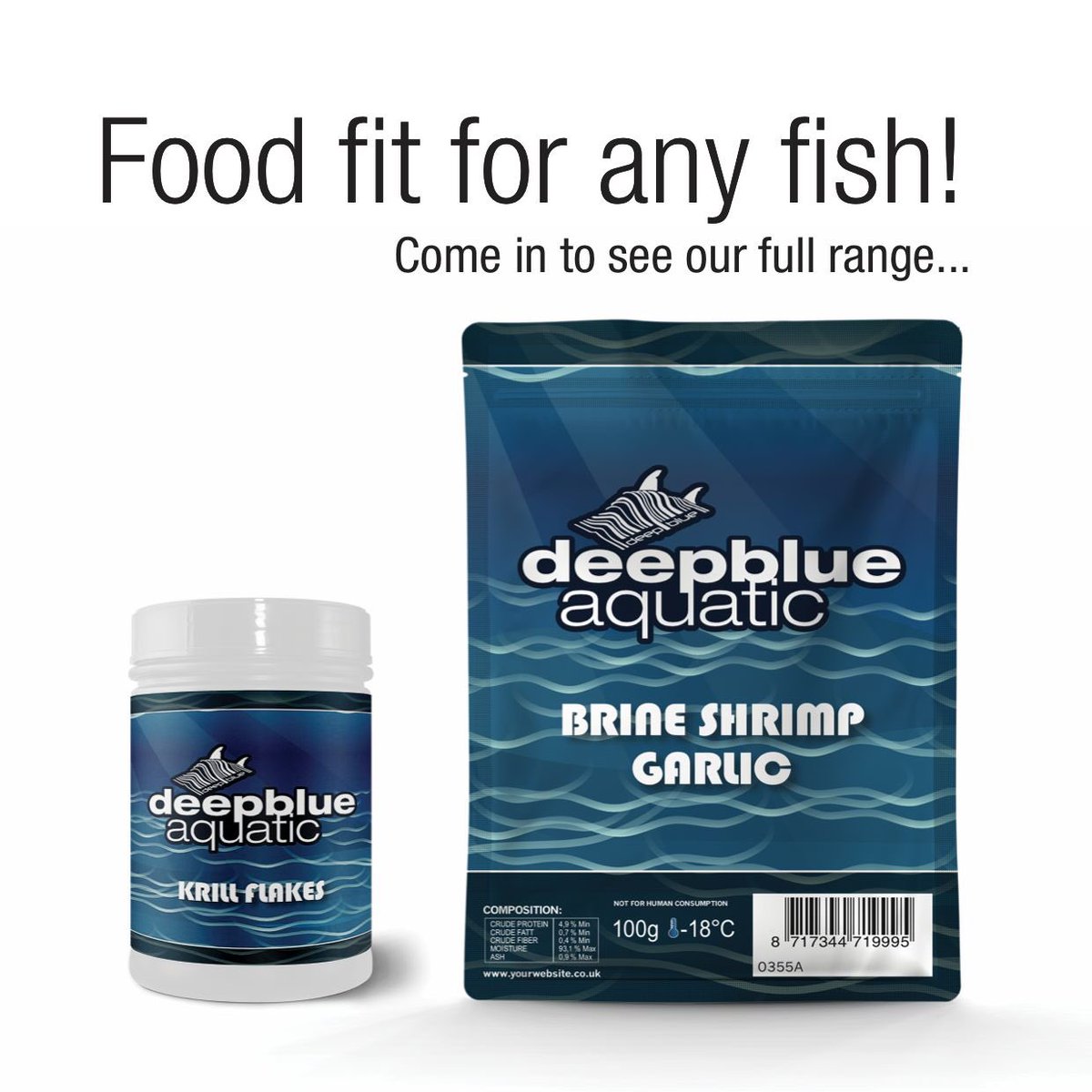 deepblueaquatic's tweet image. Full range of quality foods in stock - pots, frozen and live.
#deepblueaquatic #fishfood #fishkeeping