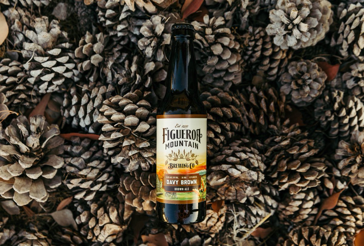 figmtnbrew's tweet photo. Fall is here. ๐ Settle in to the new season with Davy Brown, our 2018 #GABF gold-medal winning brown ale. Notes of caramel, chocolate and coffee pairs delightfully well with colder weather, a good book and a crackling fire. #FallBeer #DavyBrown https://t.co/WiQXJiQAi8