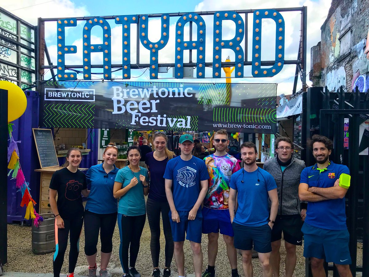 Great run today from the <a href="/Brewtonic/">Brewtonic</a> Beer Festival - so many great beers too!